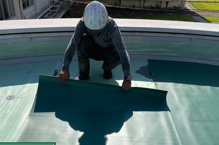 バルコニー ウレタン塗布